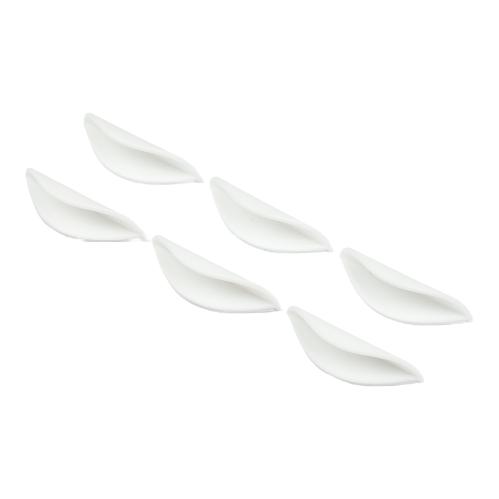 Cabinet Handle Pull - 6 Buah Pegangan Pintu Plastik Tanpa