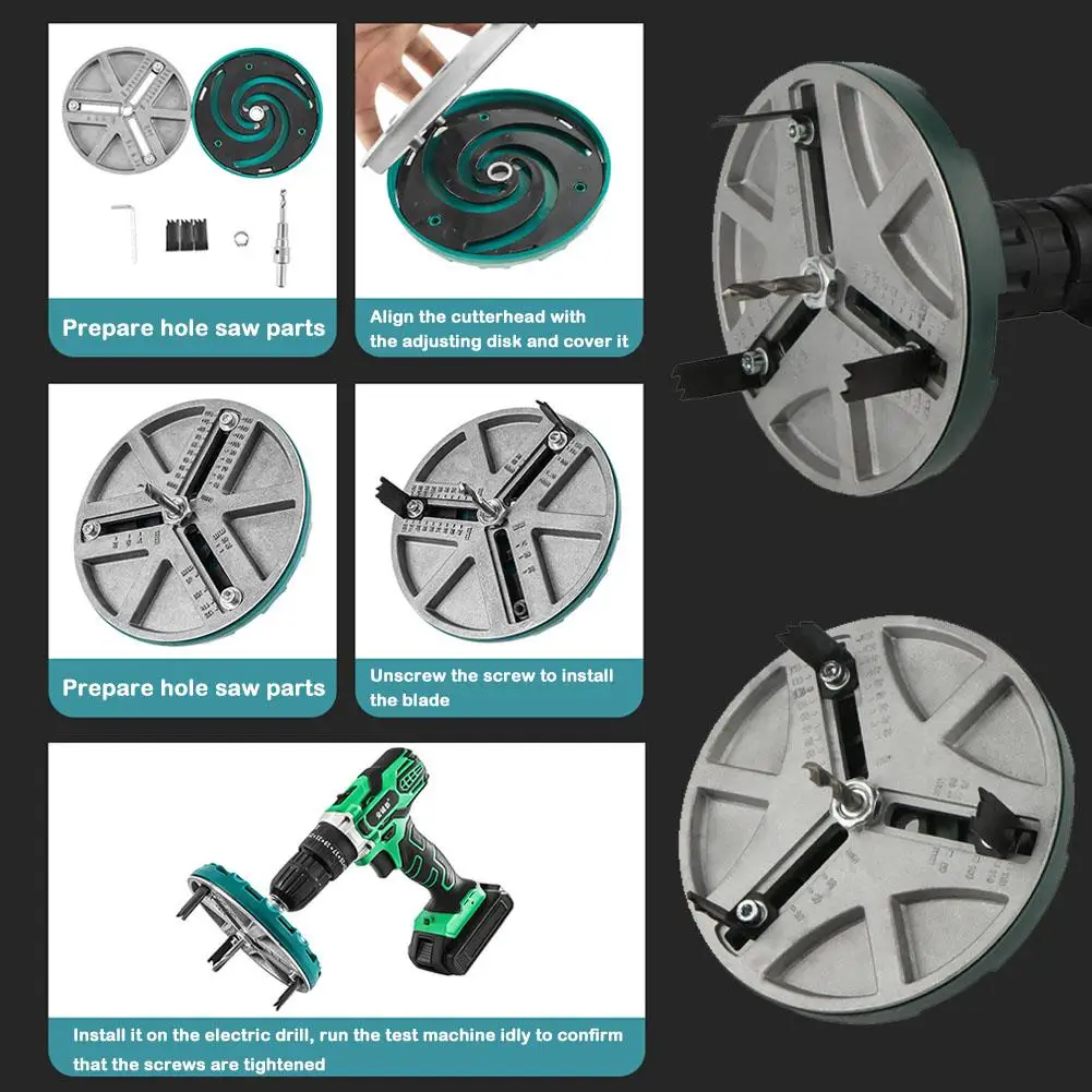 Home Improvement Center - Alat Pemotong Pembuka Lubang yang Dapat