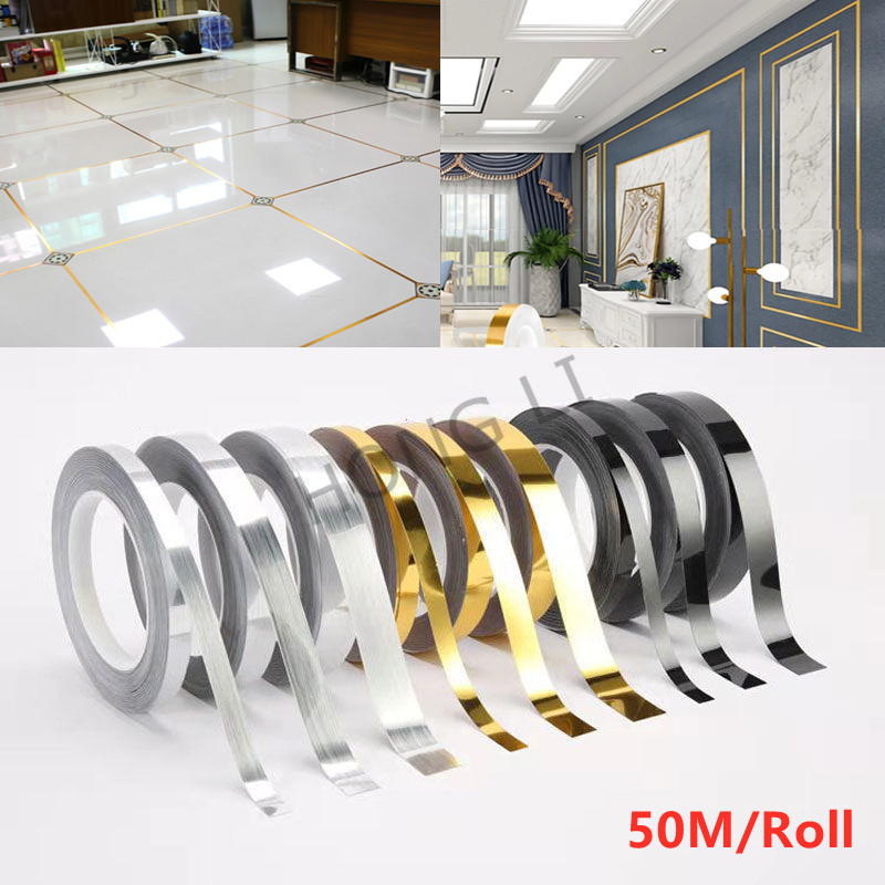 Home Improvement Materials - 50M Dekorasi Rumah 50Mx0.5/2Cm Pita Segel