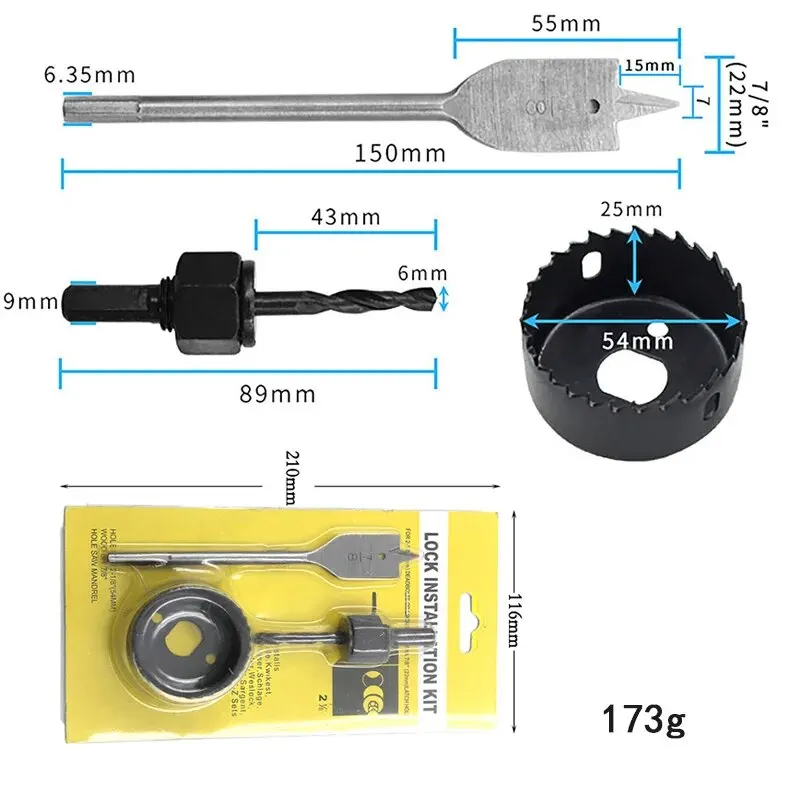 Set Mata Bor Lubang 6 Buah 32- - Home Improvement Center ulasan dan harga