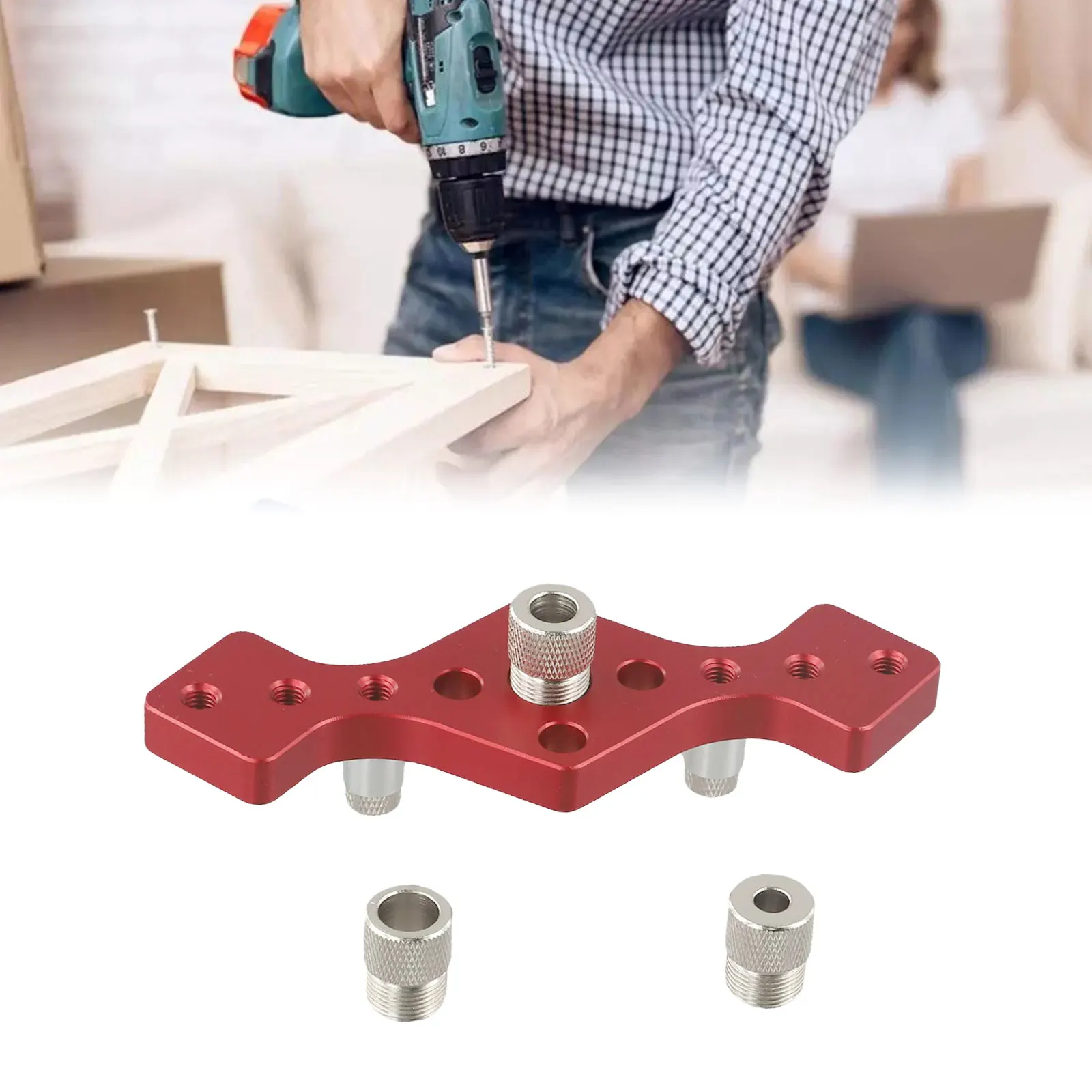 Kit Panduan Bor Doweling untuk - Home Improvement Center ulasan dan harga