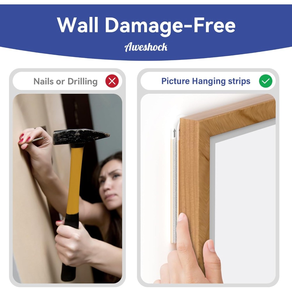 Pita Dua Sisi Strip Perekat Ga - Picture Hanging Strip ulasan dan harga
