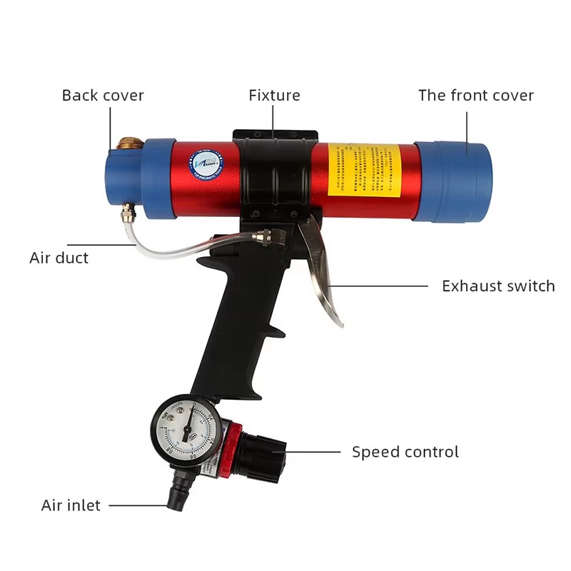 Mesin Penyegel Pneumatik 310ML - Caulking Gun Dispensing ulasan dan harga