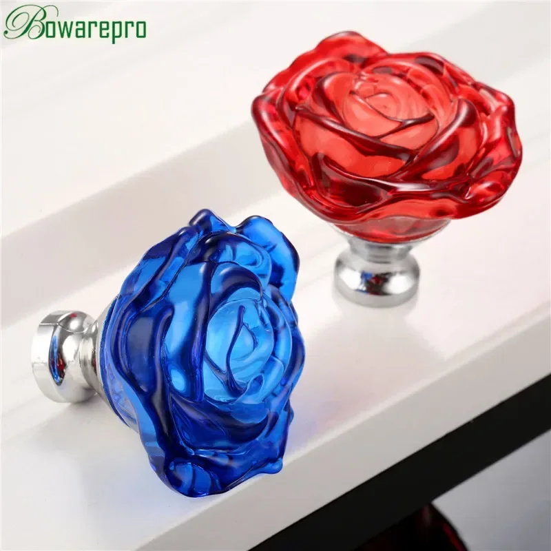 Bowarepro 50MM Kristal Mawar K - Cabinet Handle Pull ulasan dan harga