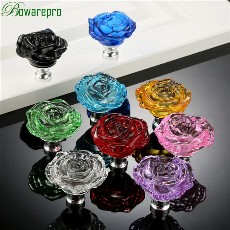 Bowarepro 50MM Kristal Mawar K - Cabinet Handle Pull ulasan dan harga