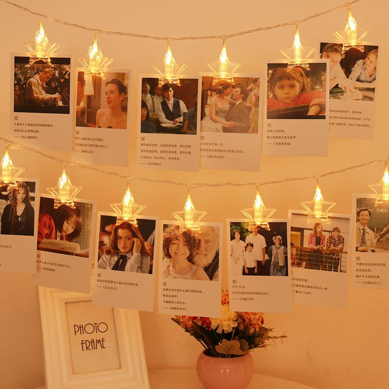1.5/3/6/10M Lampu Tali Klip Fo - Picture Hanging Strip ulasan dan harga