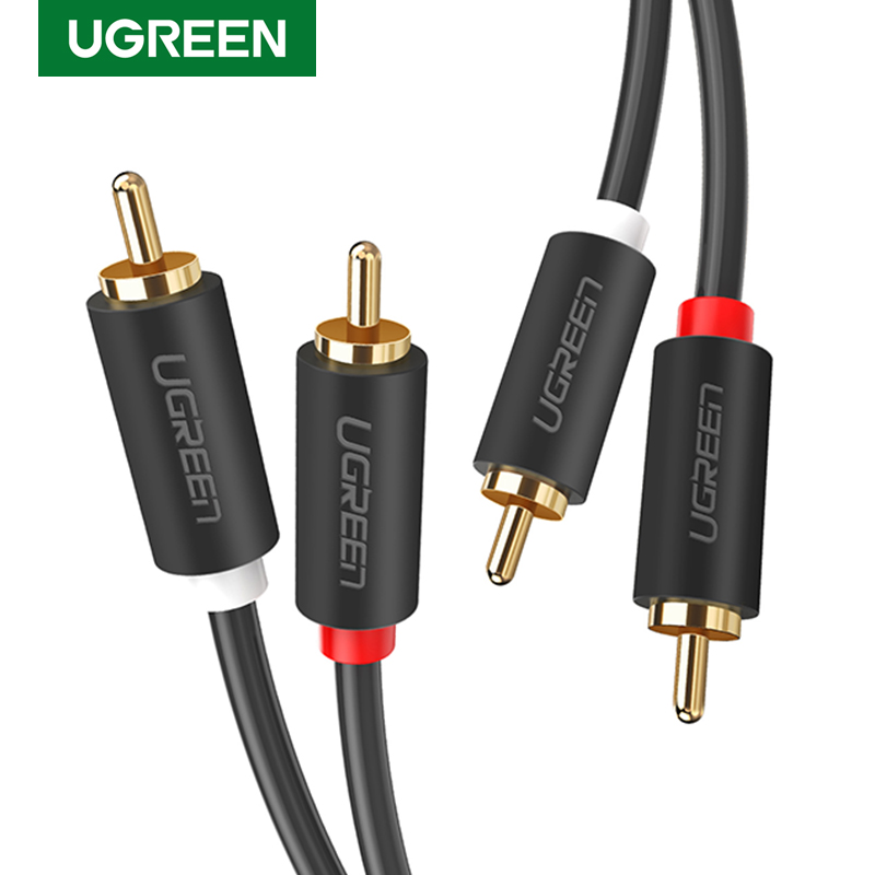 UGREEN 2RCA Ke 2 RCA Kabel Aud - Home Improvement Dvd ulasan dan harga