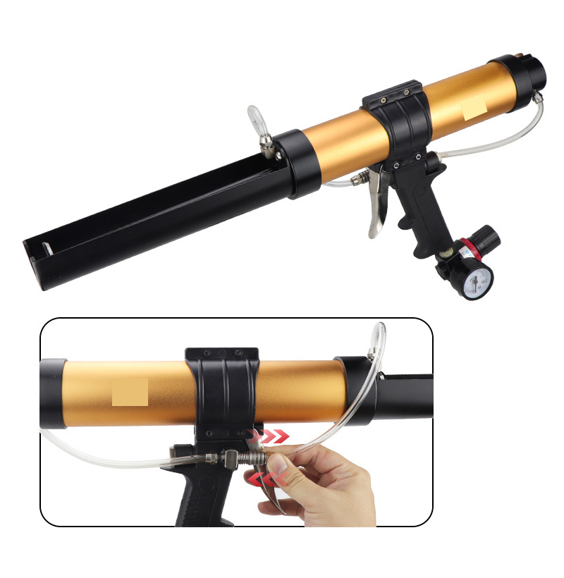 Pistol Lem Tekan Udara Kapasit - Caulking Gun Dispensing ulasan dan harga
