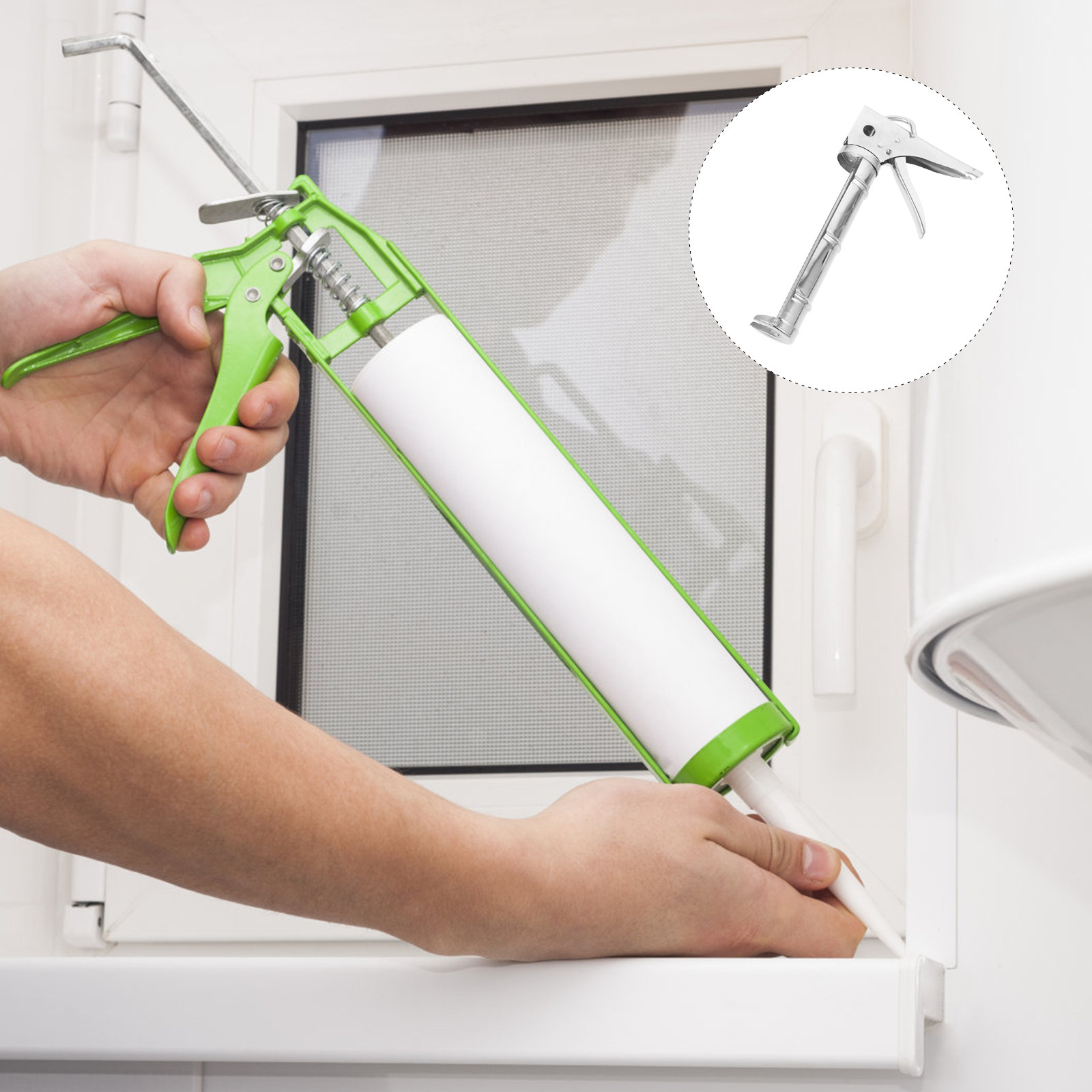 Alat Semprot Drip-Caulking Pro - Caulking Gun Dispensing ulasan dan harga