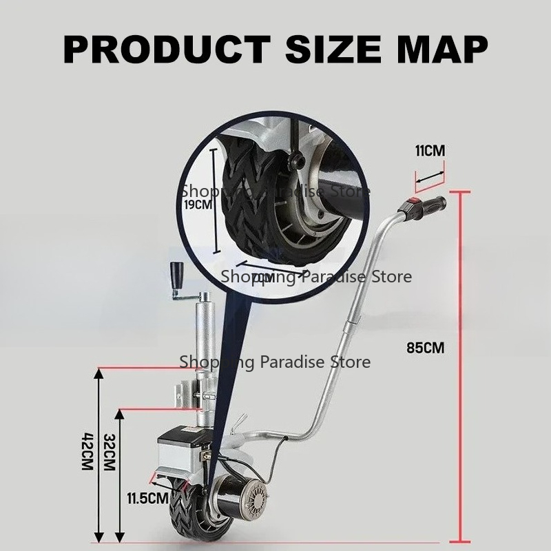 Troli Roda Bermotor untuk Memi - Home Improvement Trailer ulasan dan harga