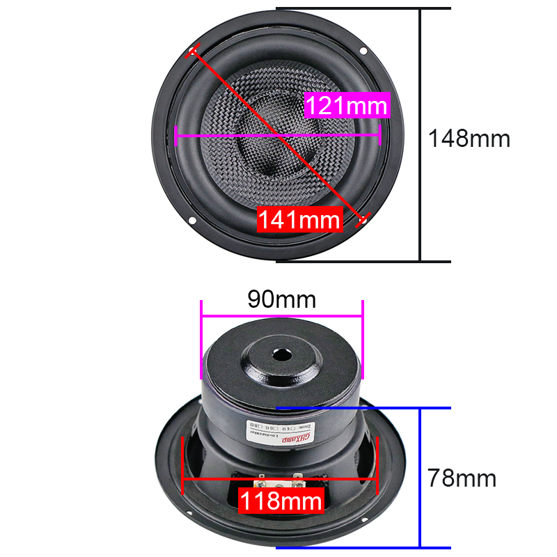 GHXAMP 5.25 inci 148mm serat k - Home Improvement Dvd ulasan dan harga