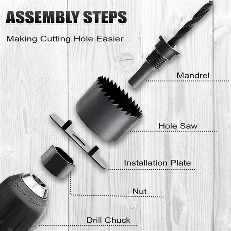 A2BE Set Gergaji Lubang 18 Bua - Home Improvement Center ulasan dan harga