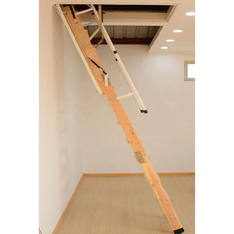 Tangga Lipat Kayu Retraktil un - Home Improvement Materials ulasan dan harga