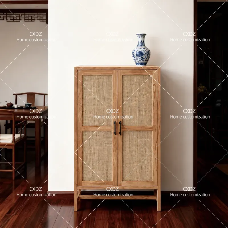 Lemari Samping Makan Rotan Gay - Home Improvement Ending ulasan dan harga