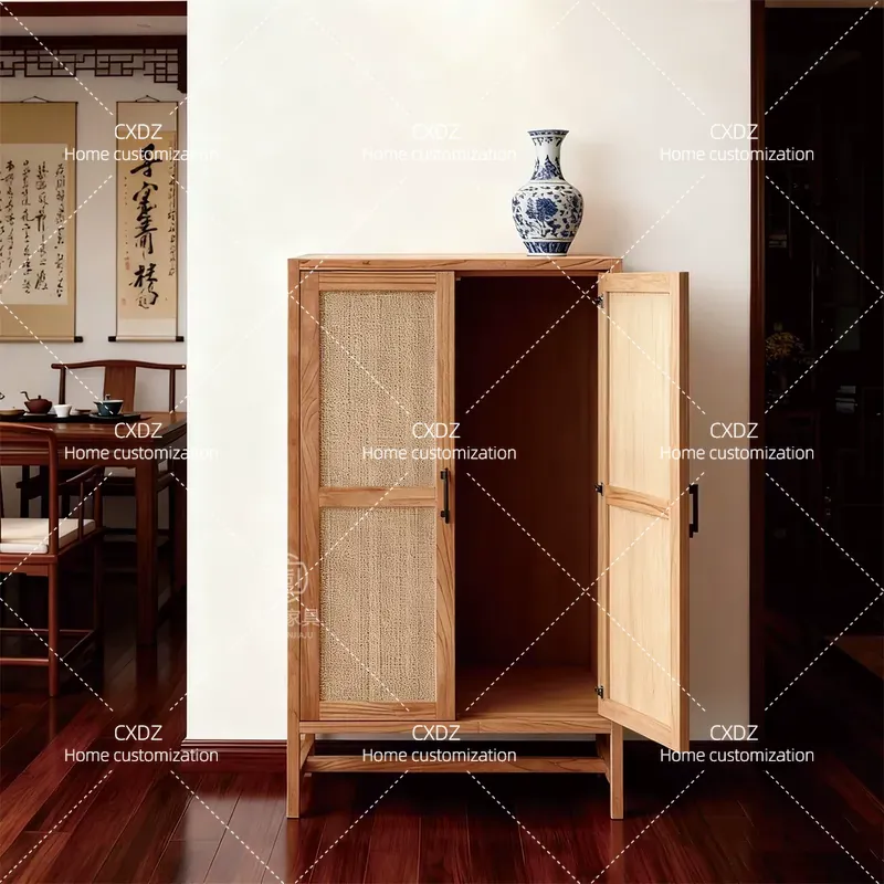 Lemari Samping Makan Rotan Gay - Home Improvement Ending ulasan dan harga