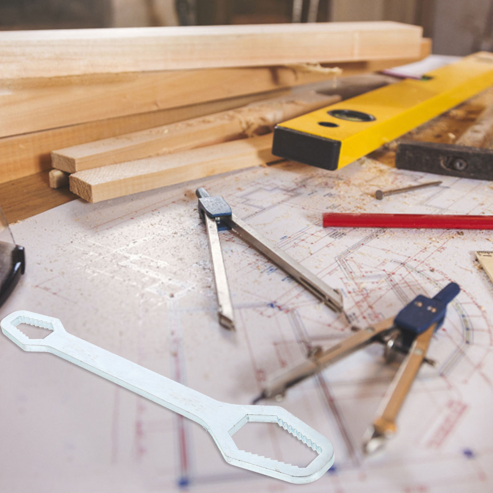 Kunci Pas Universal Dua Sisi 8 - Home Improvement Ending ulasan dan harga