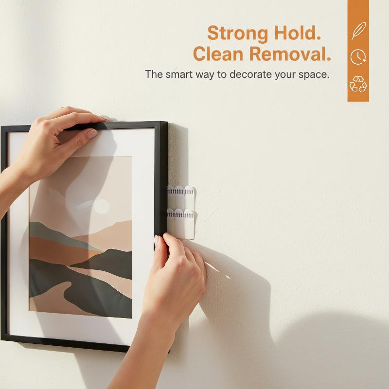 Strip Gantung Gambar Tanpa Lub - Picture Hanging Strip ulasan dan harga